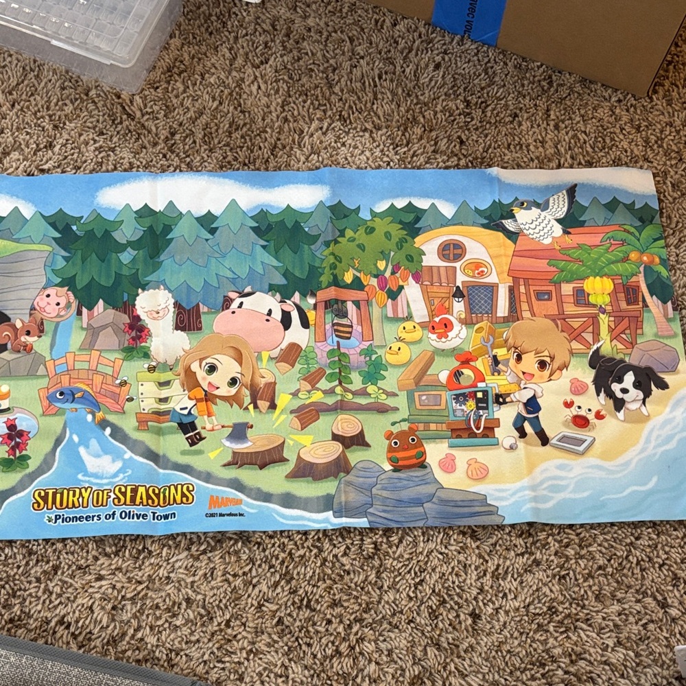 Story of Seasons Pioneers of Olive Town Tapestry